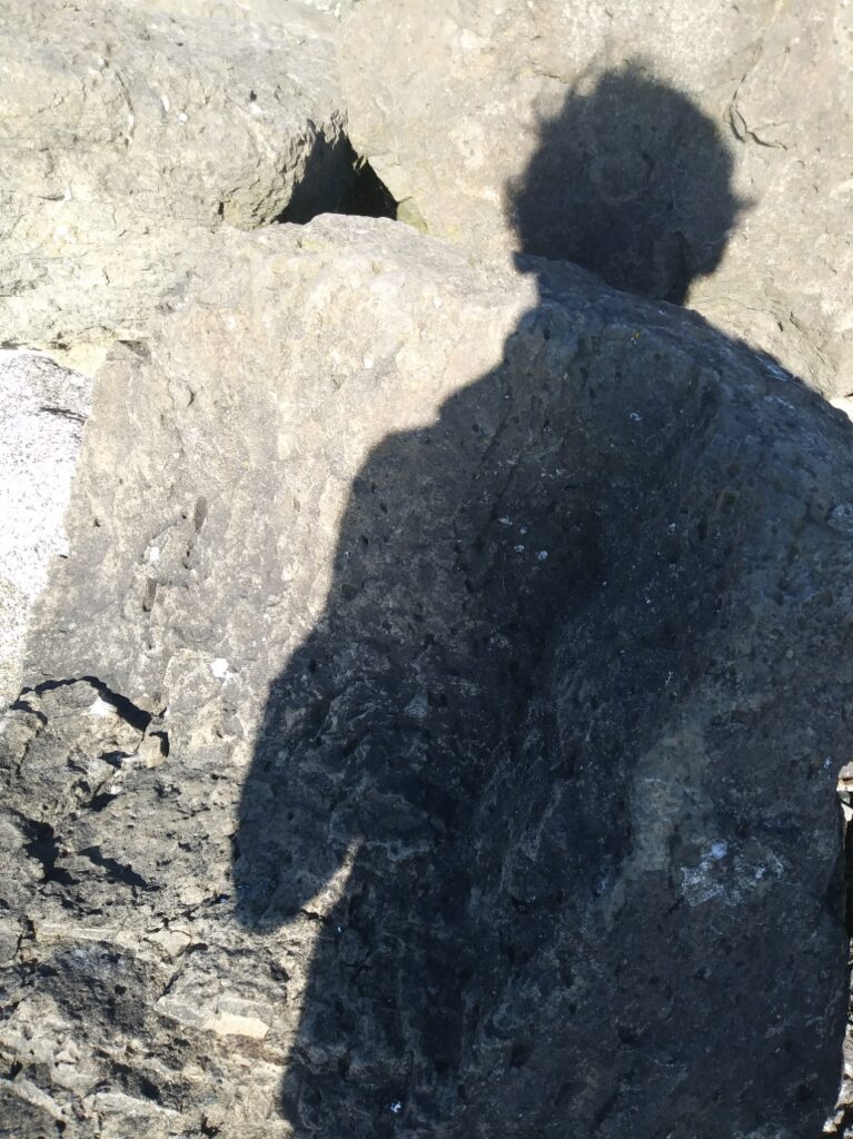 Full torso body shadow